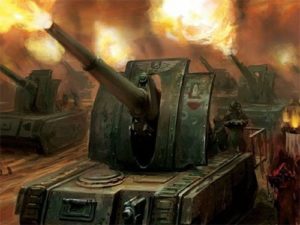 Warhammer 40K Basilisks Artwork