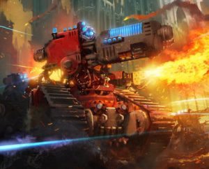 Warhammer 40K Servitors: Battle Artwork Warhammer 40K Servitors: Battle Artwork