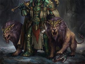 Warhammer 40K Calibanite Lions Artwork