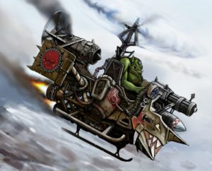 Warhammer 40K Deffkopta Artwork