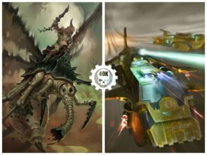 Warhammer 40K Flyers Artwork
