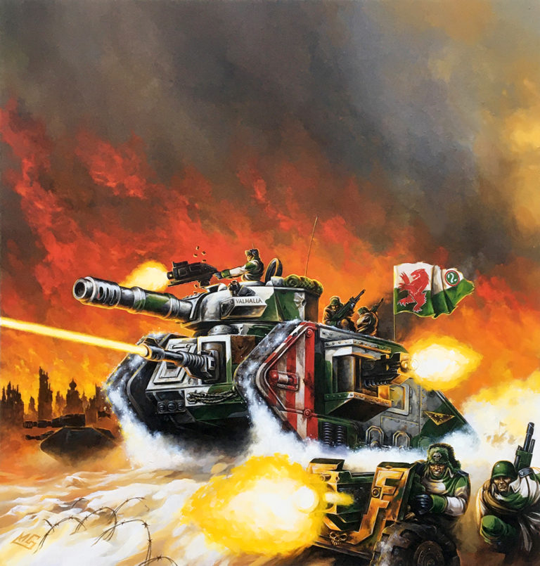 Leman Russ Tank by Mark Gibbons 