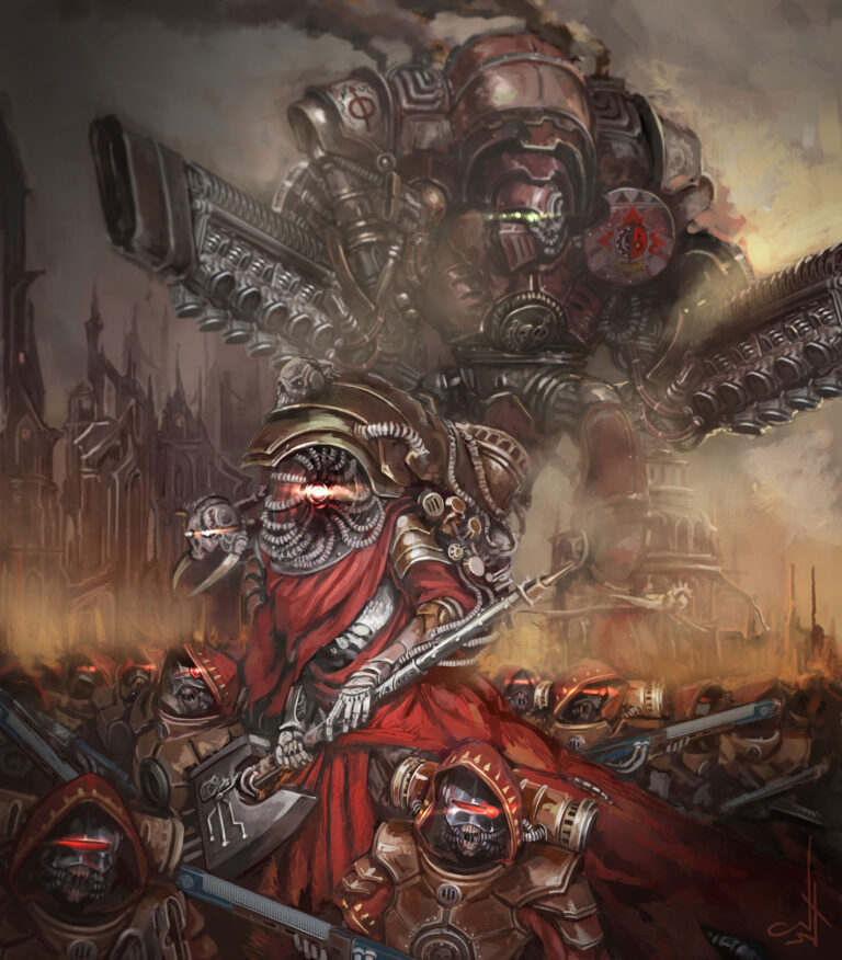 March of the Cult Mechanicus by Nictanova 