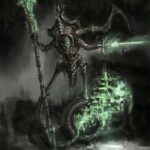 Necron Psychomancer by Dmitry Brushray (brushray | art_bruray)