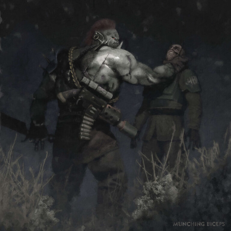 Ork Kommando by Hector Martínez 