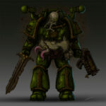Plague Marine by Alpha Pariah
