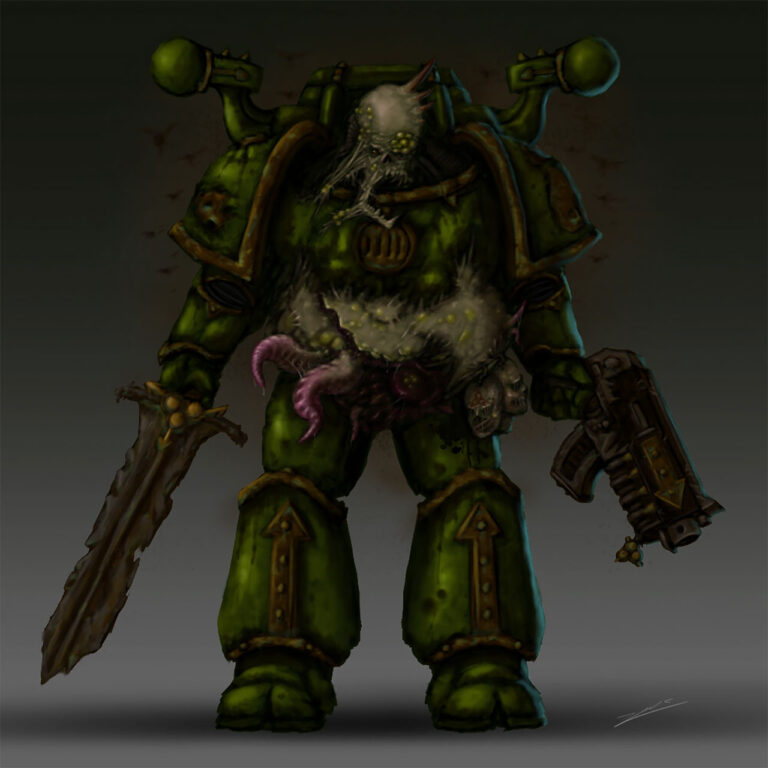 Plague Marine by Alpha Pariah