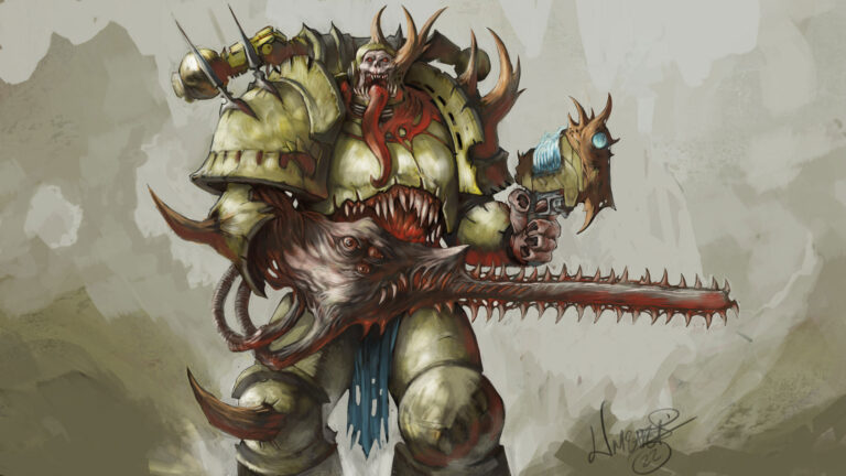 Plague Marine by William 