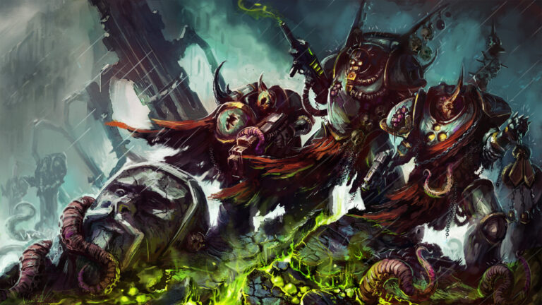 Plague Marines by David Simons 