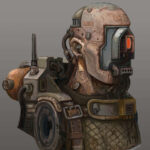 Servitor Bust by Thomas Mack (zuboros)