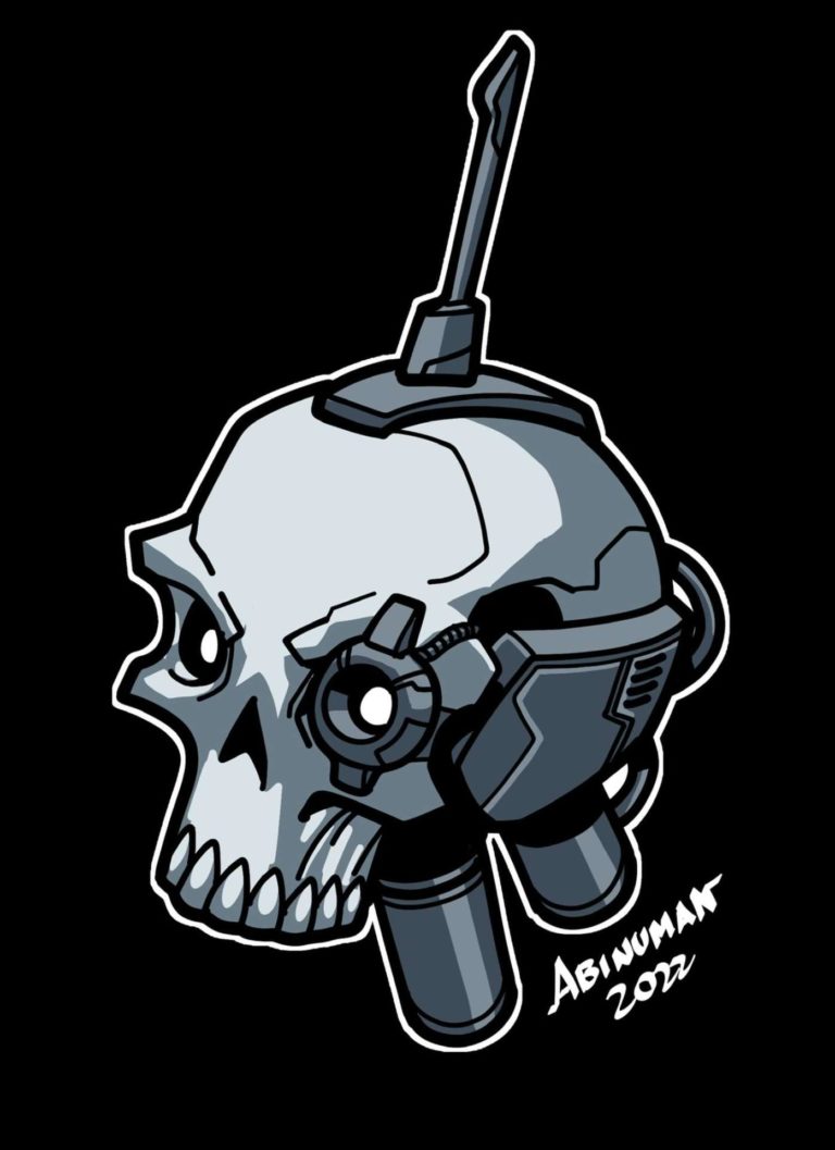 Servo-Skull by Judd Abinuman 