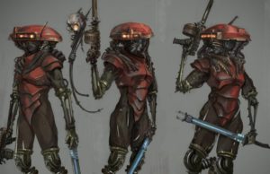 Warhammer 40K Sicarian Infiltrators Artwork