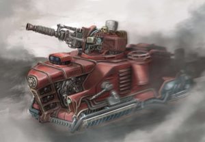 Warhammer 40K Skorpius Disintegrators Artwork