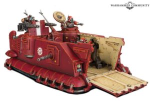 Warhammer 40K Skorpius Duneriders Artwork