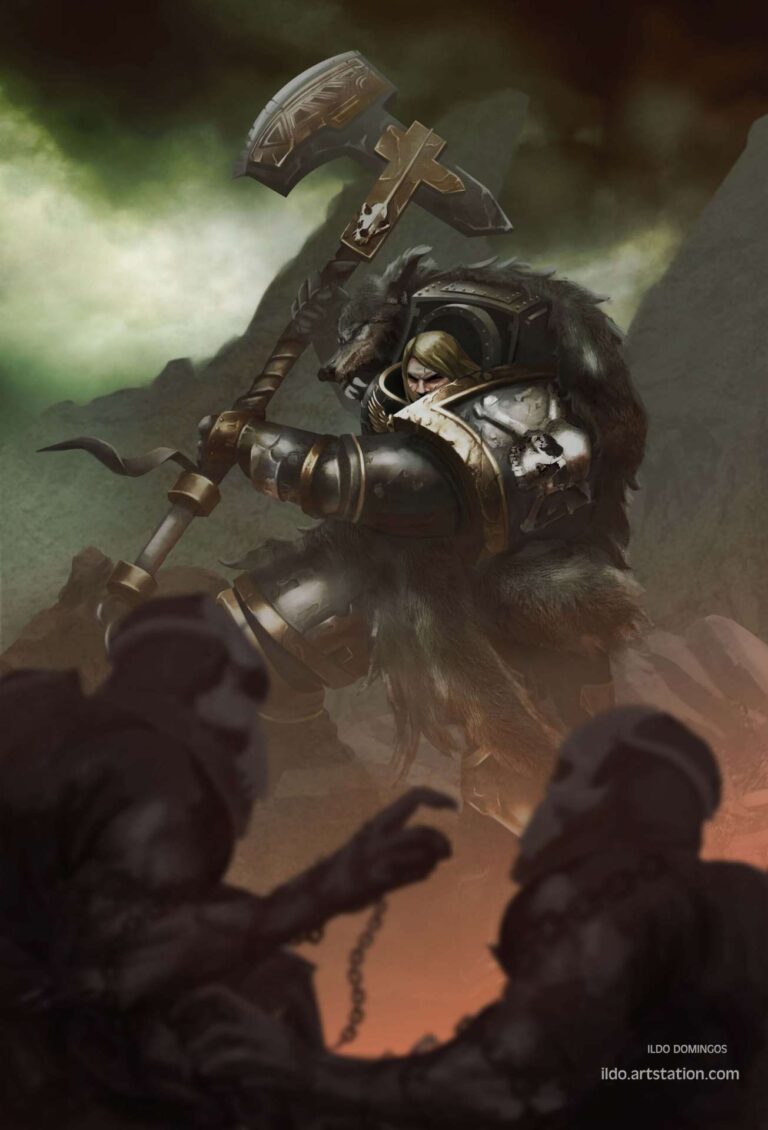 Space Wolves by Ildo Domingos 
