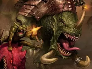 Quaggoth Race Squiggoths Warhammer 40K Artwork - 40K Gallery
