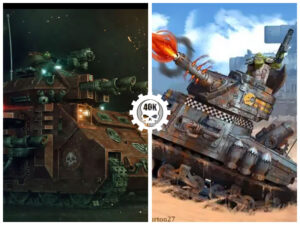 Warhammer 40K Tanks Artwork