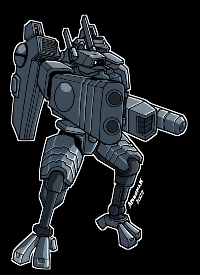 T’au Battlesuit by Judd Abinuman 