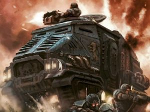 Warhammer 40K Taurox Primes Artwork