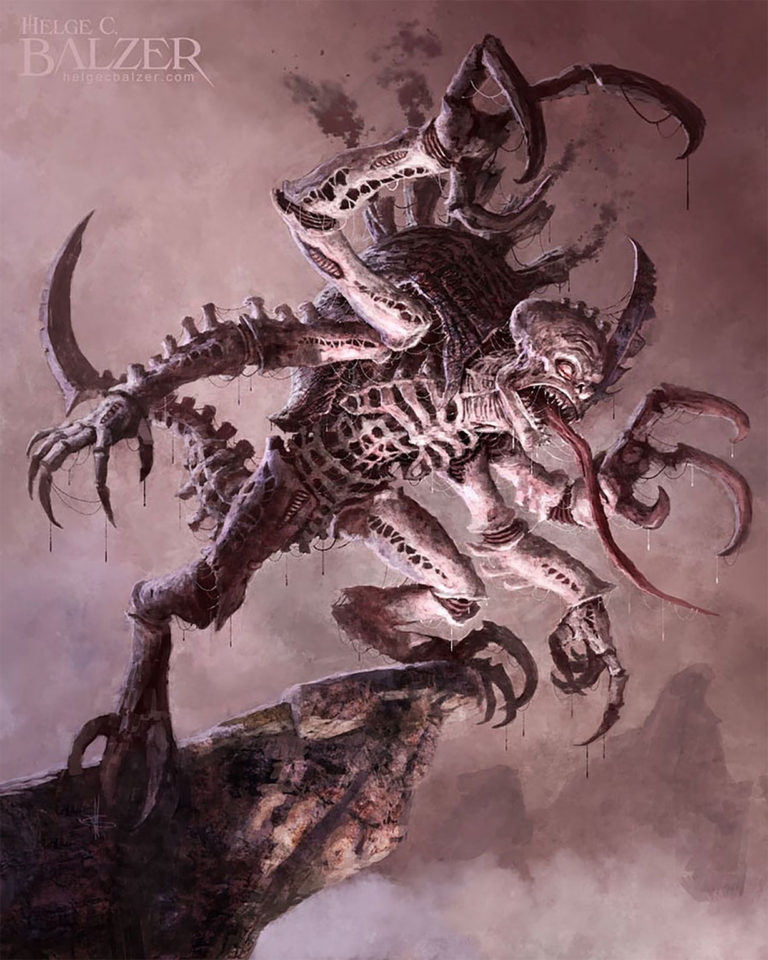 Tyranid Broodlord by Helge C. Balzer 