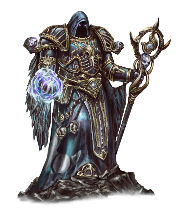 Tzeentch Sorcerer by Tim Remin 