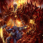 Ultramarines vs Khorne Deamon by Tim Remin (timremin)