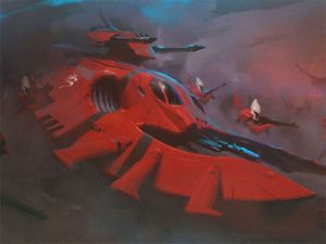 Warhammer 40K Wave Serpents Artwork