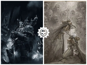 Warhammer 40K Monochromatic Artwork