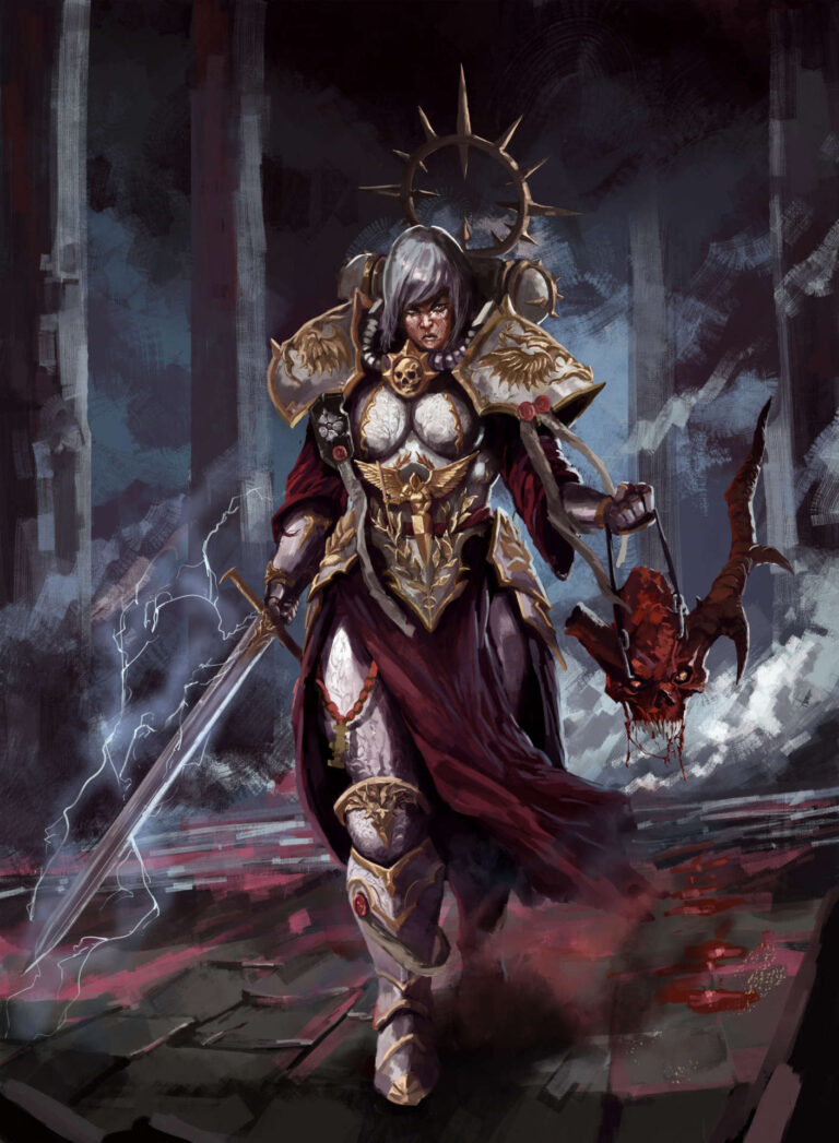 Adepta Sororita by Judas Chaban 