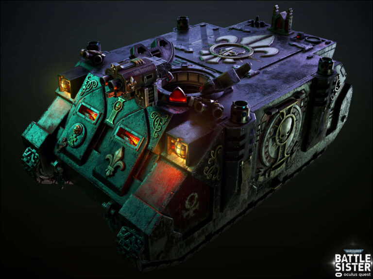 Adeptus Sororitas Rhino by Matthew Stephen