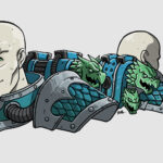 Alpharius and Omegon by Robert Jones (TheChirurgeon)