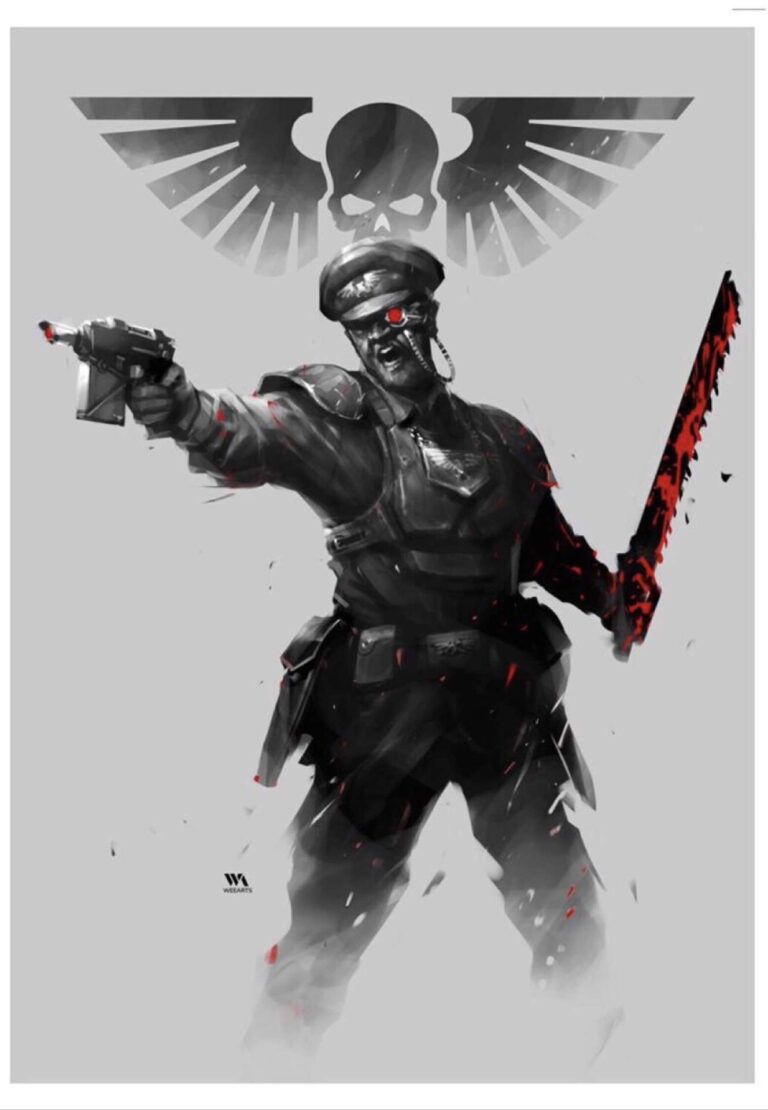 Cadian Officer by Huy Dinh