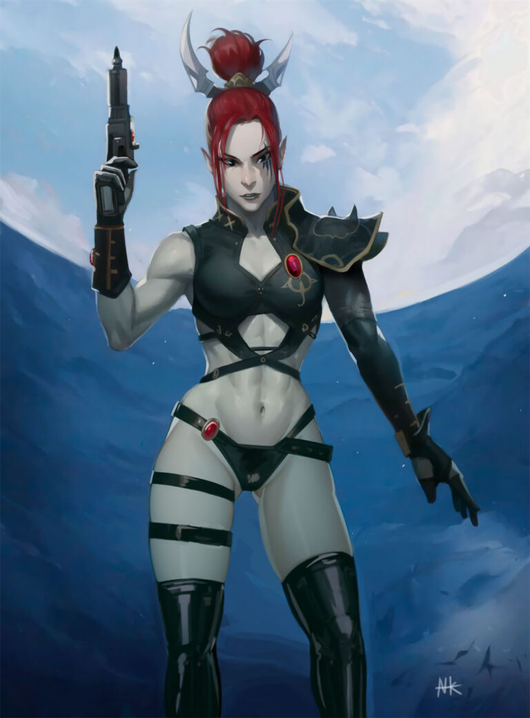 Dark Eldar Wych by SlaaneshG