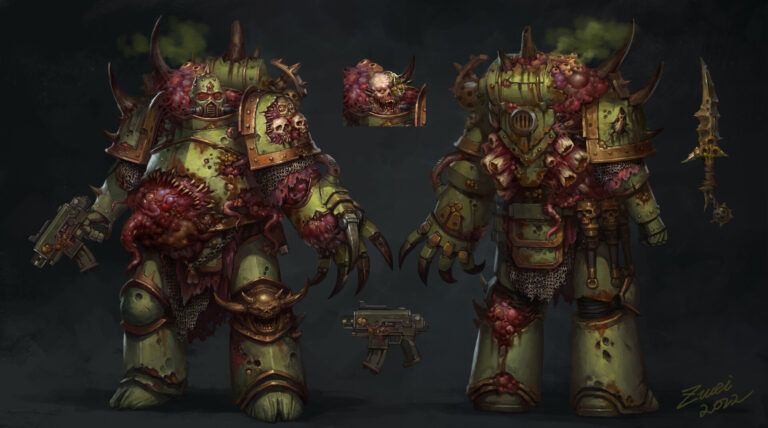Death Guard by Zheng Wei 