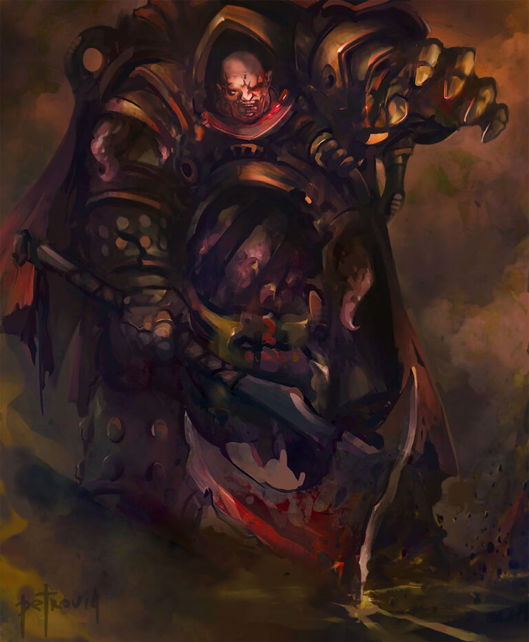 Death Guard Sorcerer by Petrovich 