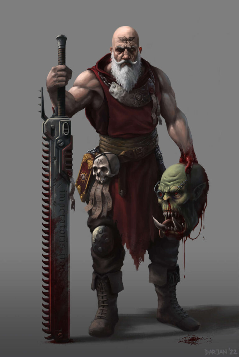 Father Olov by Darjan Mikicic