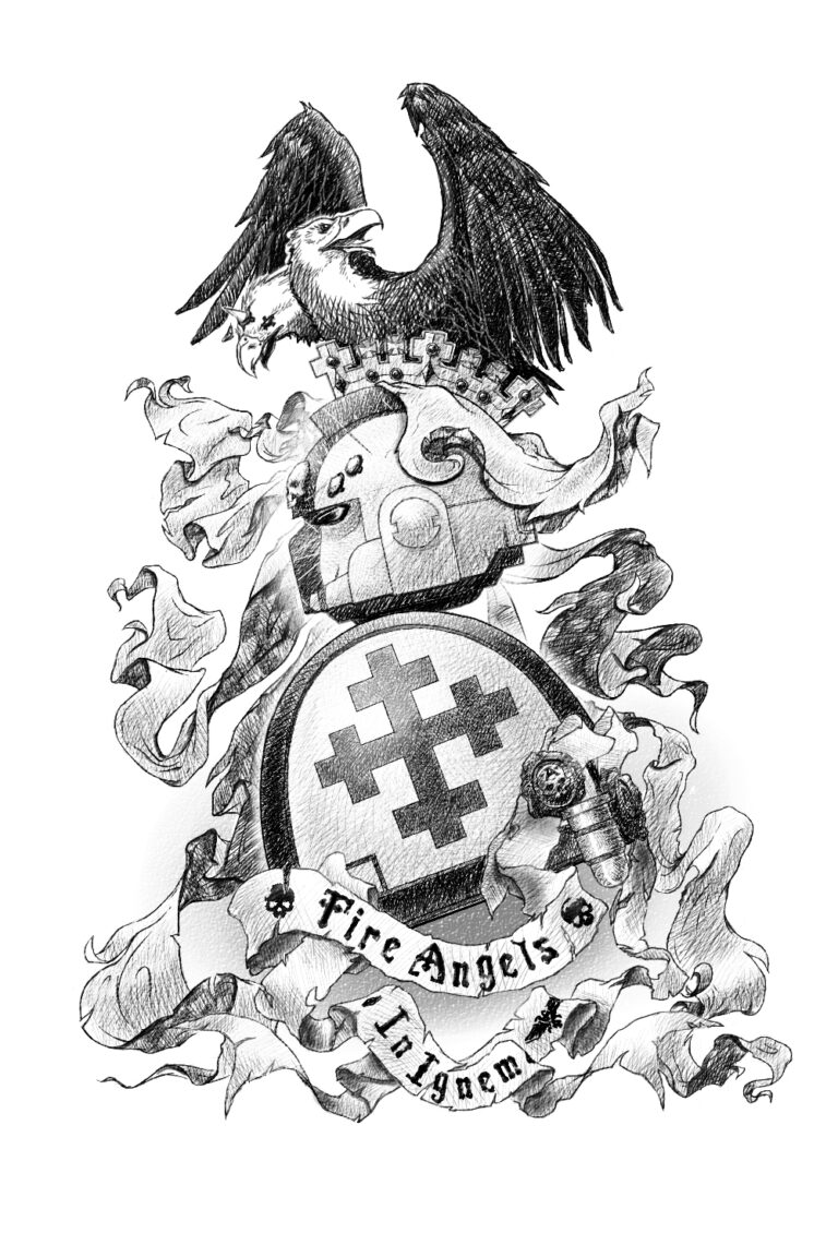 Fire Angels Chapter Insignia by Ivan Lipatov 