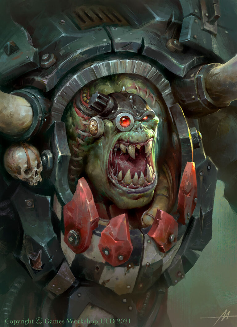 Ghazghkull Thraka by Alexander Mokhov 