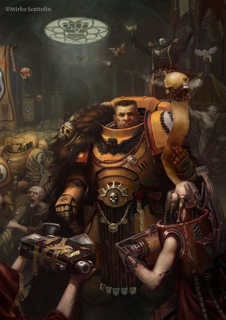 Imperial Fists by Mirko Scattolin 