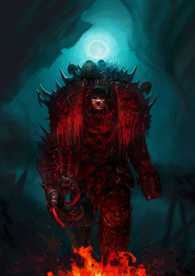 Khorne Lord by Benjamin NJAMA 