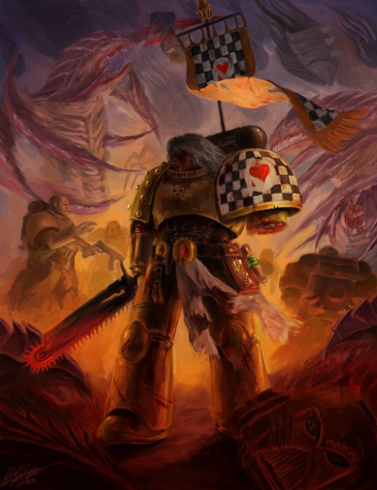Lamenters vs Tyranids by Carl Michael 