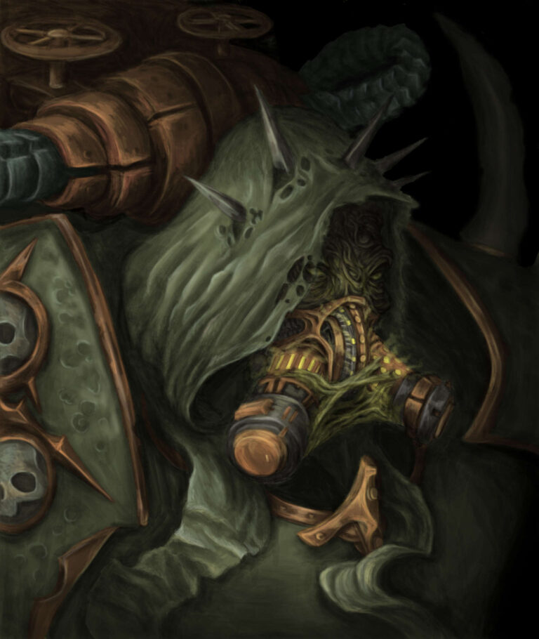 Mortarion by Pedro Bárcena 