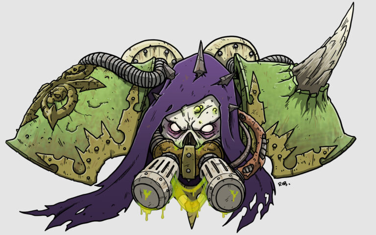 Mortarion by Robert Jones 