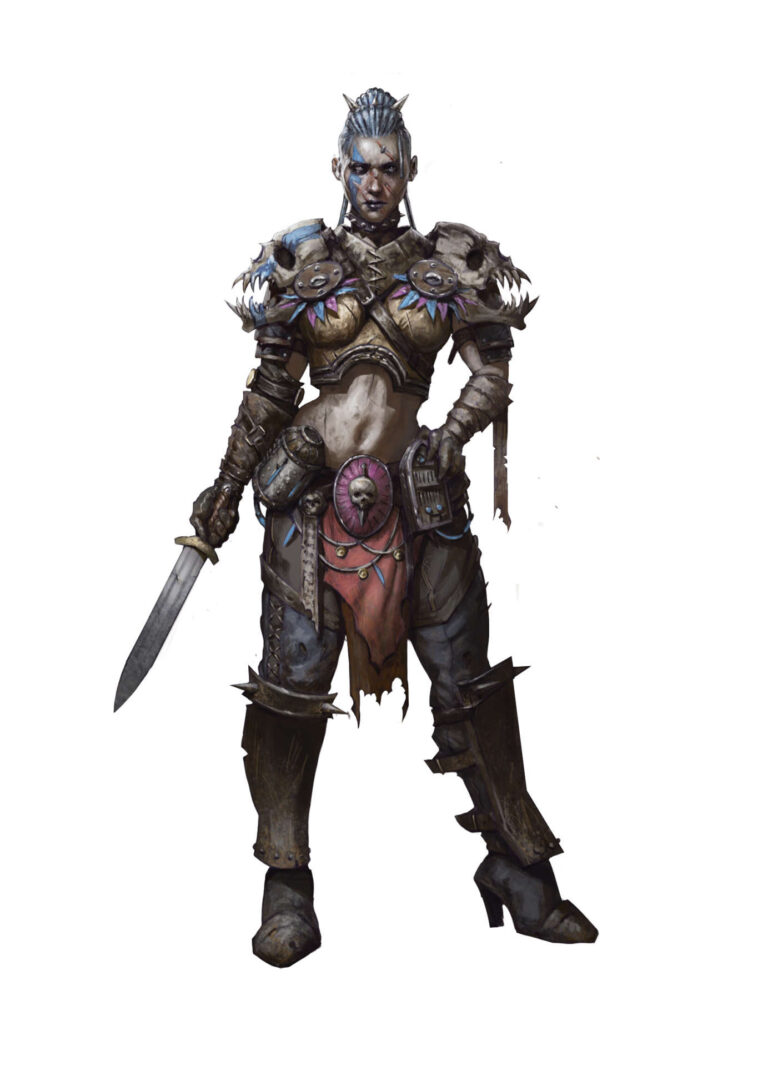 Necromunda Ganger by Gustavo Rossetto Necromunda Ganger by Gustavo Rossetto