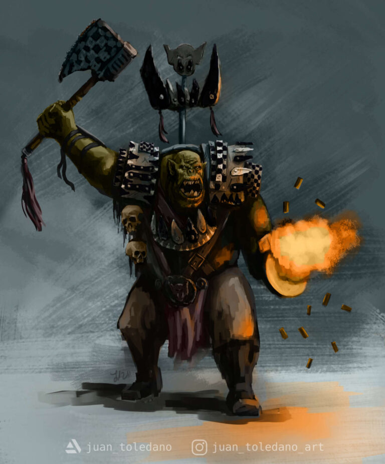 Ork Boy by Juan Toledano 