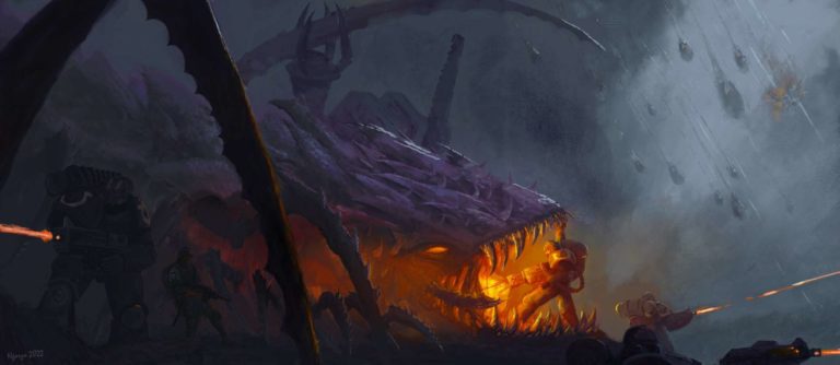 Tyranid Carnage by Ngorzo 