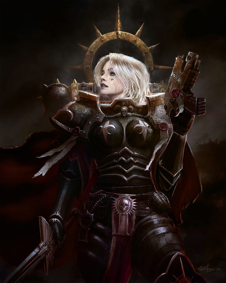 Sister of Battle by Eduardo Domínguez 