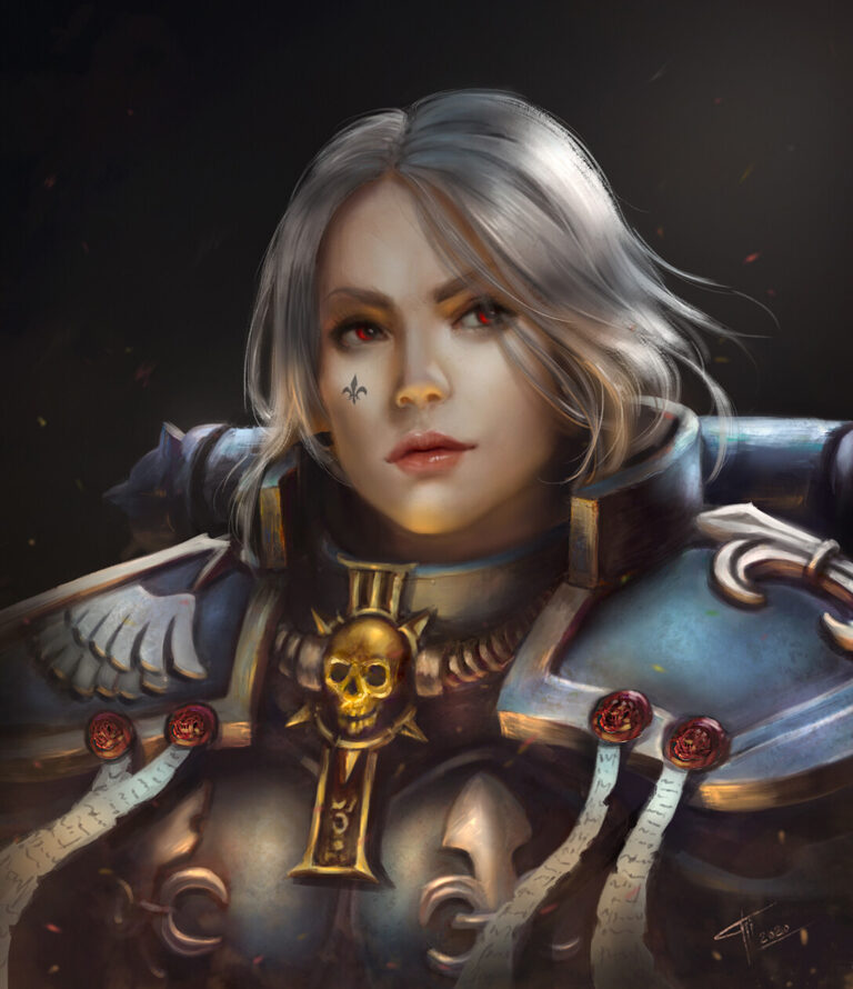 Sister of Battle by Tatiana Hordiienko 