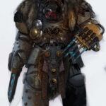 Space Wolf Terminator by Daniel Irwin (dp.irwin.art)