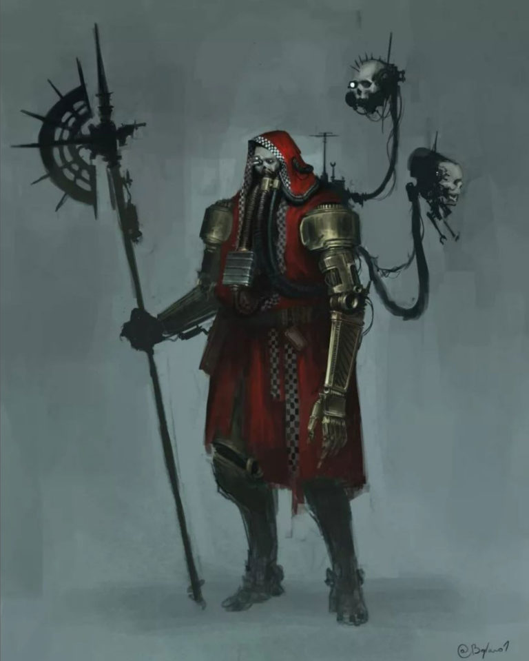 Tech-Priest by Bojler b 
